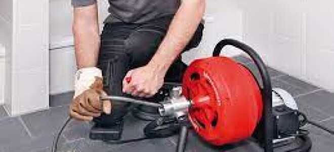 Как проходит электромеханическая прочистка канализации