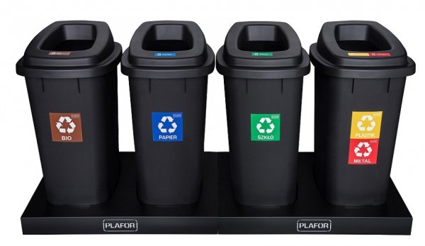 Контейнеры для раздельной сортировки мусора